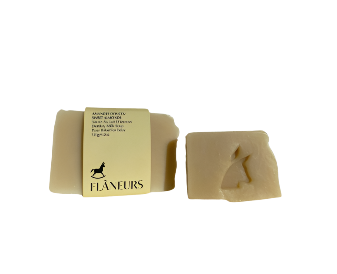 Savon au lait d'ânesse - Amandes douces