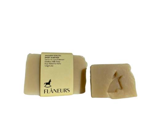 Savon au lait d'ânesse - Amandes douces